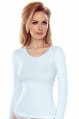 Irene koszulka bawełniana damska Eldar Romantica Biała