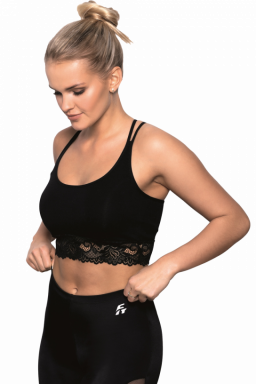 Aurora Top Sportowy Eldar Fit Collection Czarny