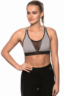 Ariela Top Sportowy Eldar Fit Collection Szary